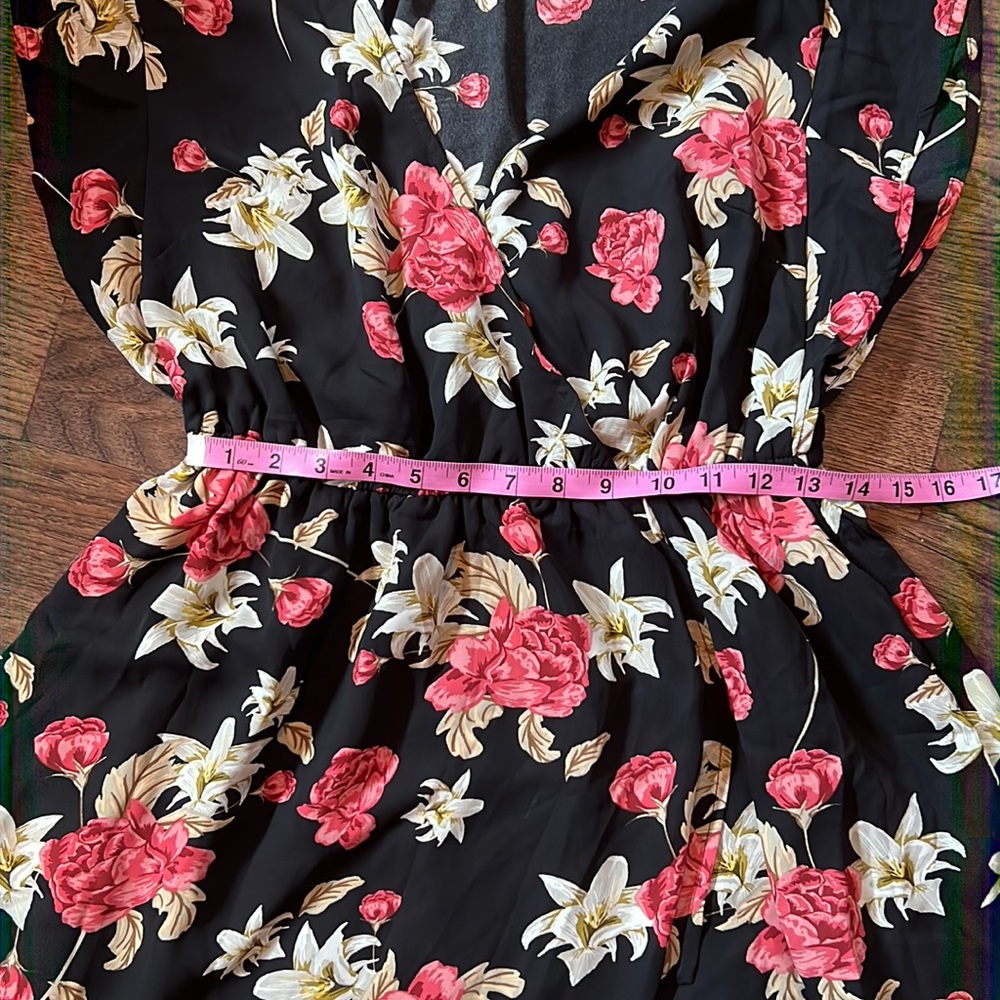 Jack by BB Dakota Black Floral Dress - Picture 4 of 7